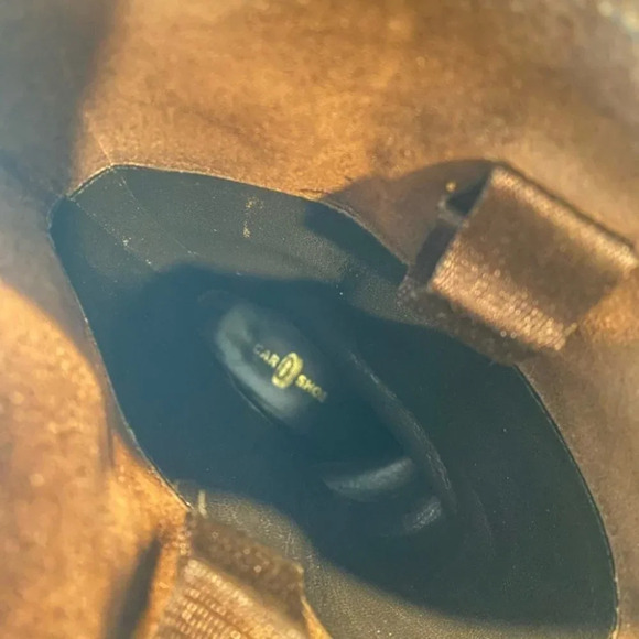 The Car Shoe Prada Suede Tall Boots Perforated - Picture 9 of 9